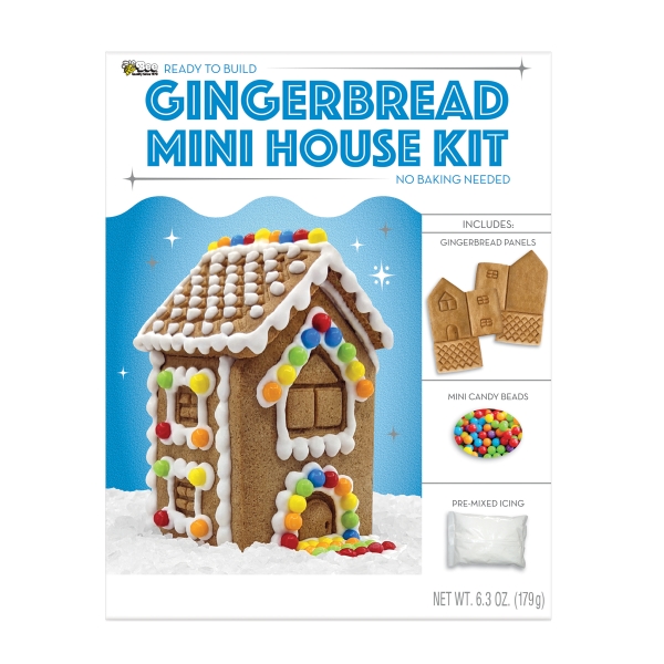Bee Gingerbread Mini House Kit 12x191gr