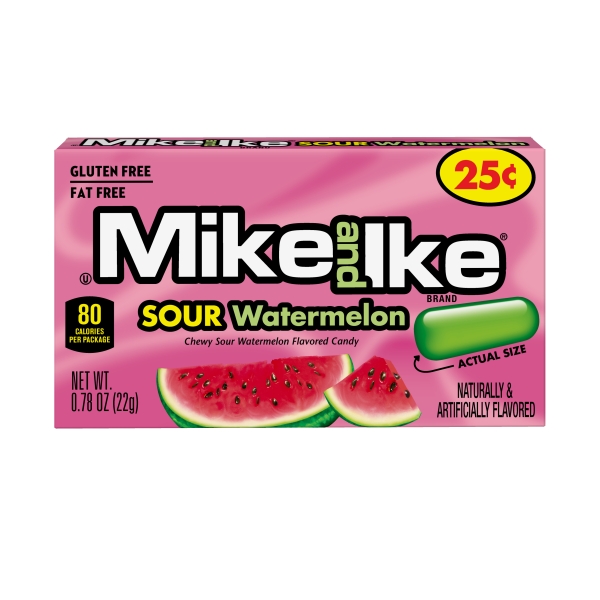 Mike & Ike Sour Watermelon  24x22gr