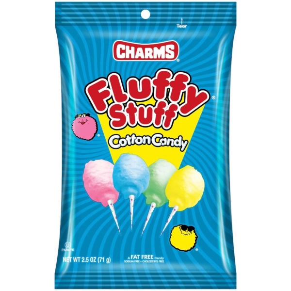 Charms Fluffy Stuff Cotton Candy 24x71gr