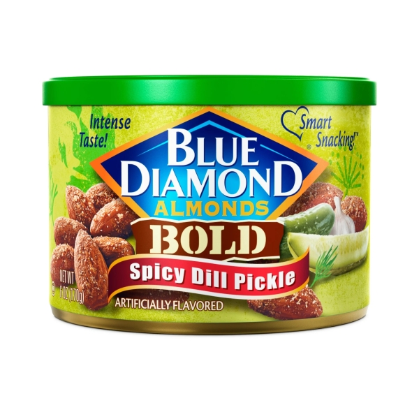 Blue Diamond Bold Spicy Dill Pickle Almonds 12x170gr