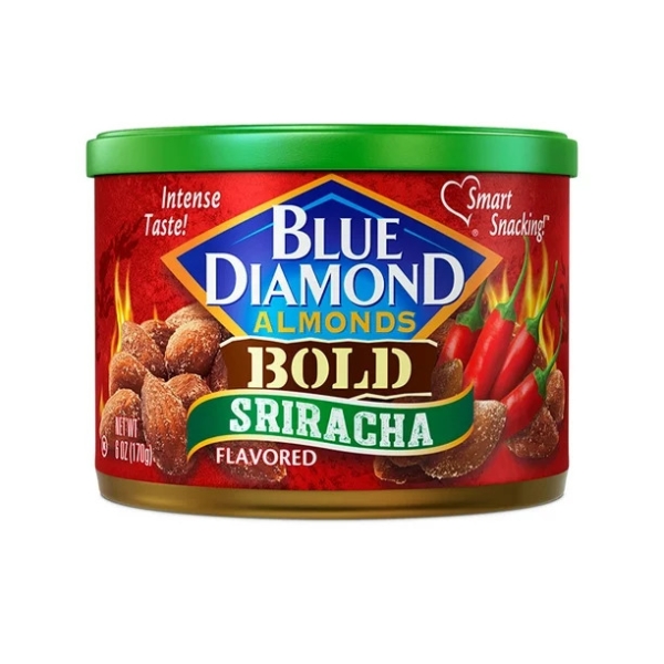 Blue Diamond Bold Spicy Sriracha Almonds 12x170gr