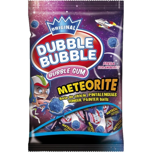 Dubble Bubble Metorite Gum Balls 12x85gr