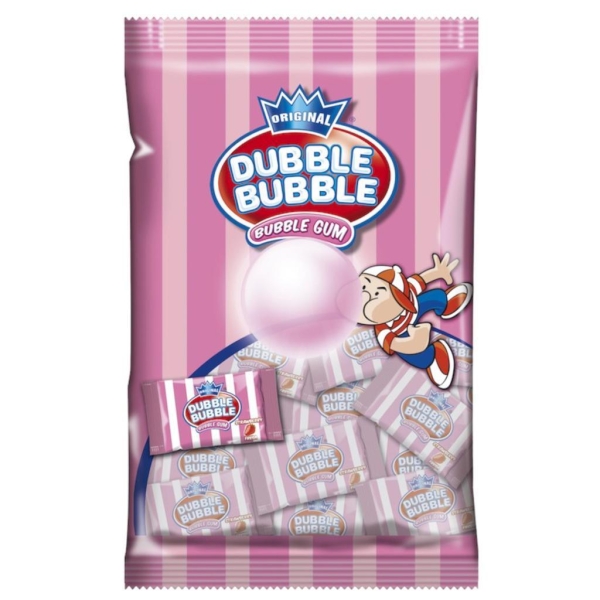 Dubble Bubble Strawberry Bubble Gum 12x85gr