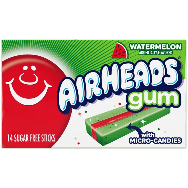 Airheads Gum Watermelon  12x34gr