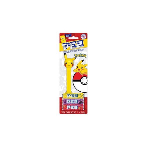 PEZ Pokemon Blister Packs  12x25gr
