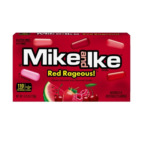 Mike & Ike Red Rageous (theaterbox) 12x120gr
