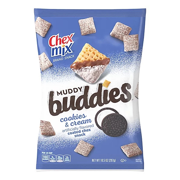 Chex Mix Muddy Buddies Cookies & Cream 8x297gr