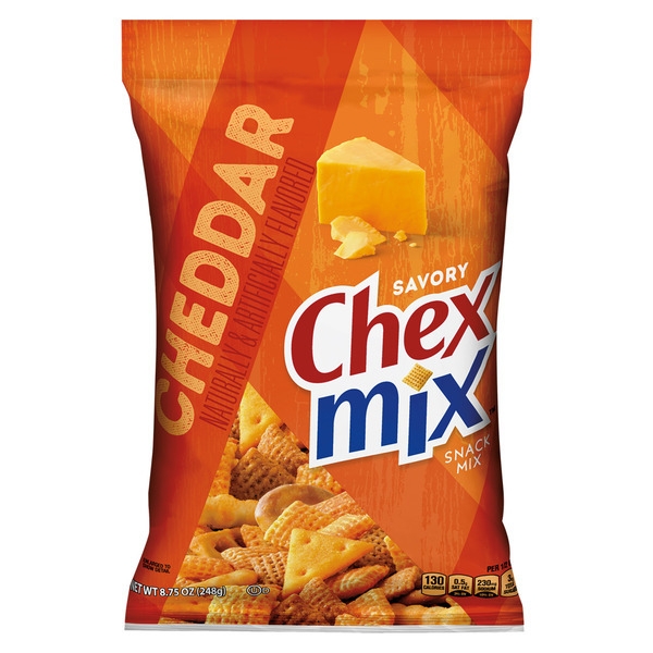 Chex Mix Savory Snack Mix Cheddar 12x226gr