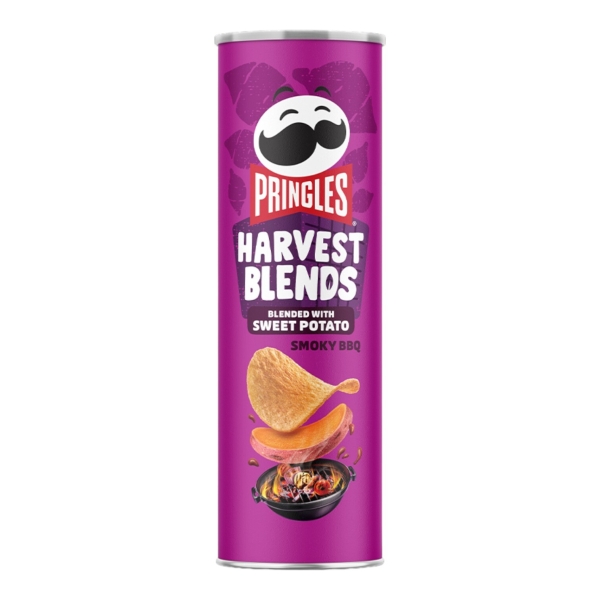 Pringles Harvest Blends Smoky BBQ 14x158gr