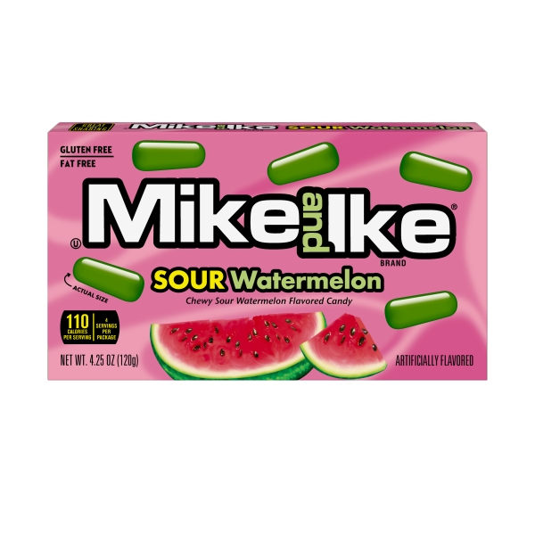 Mike & Ike Sour Watermelon (theater box) 12x120gr