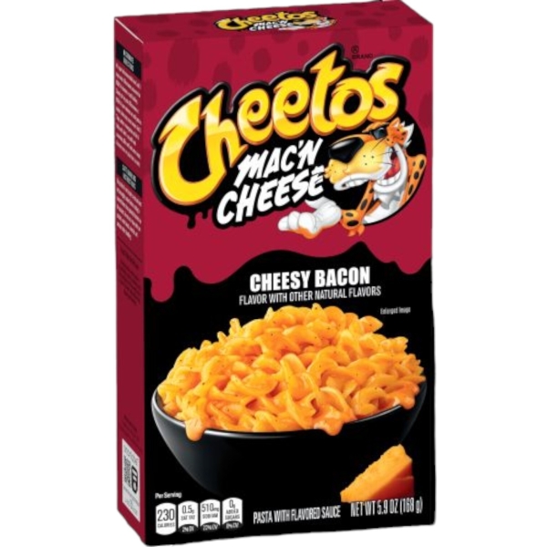 Cheetos Mac'N Cheese Box - Bacon 12x160gr