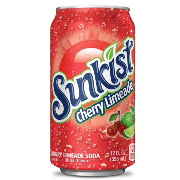 Sunkist Cherry Limeade 12x355ml