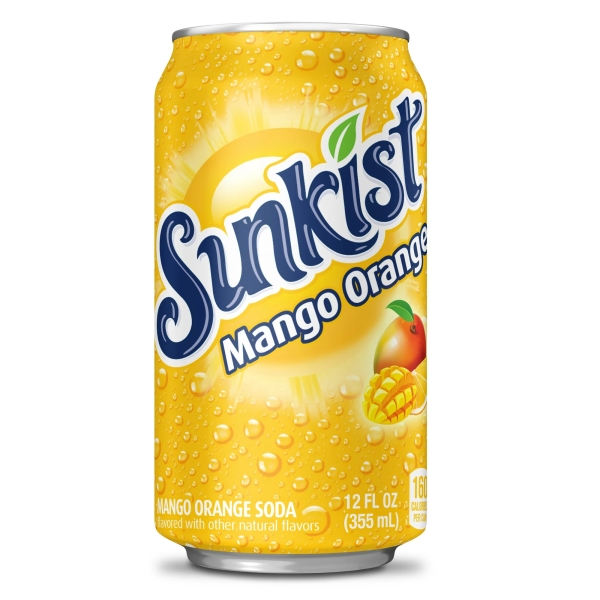 Sunkist Mango Orange 12x355ml