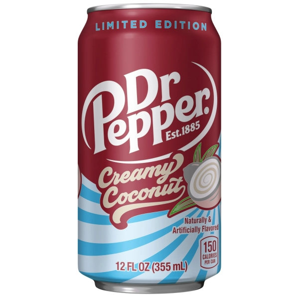 Dr Pepper Creamy Coconut 12x355ml