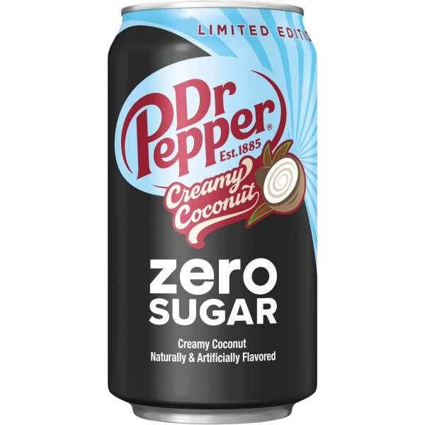 Dr Pepper Zero Creamy Coconut 12x355ml