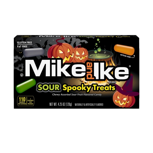 Mike & Ike Sour Spooky Treats (theater box) 12x120gr