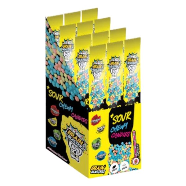 Brain Blasterz Sour Chewy Candies 12x60gr