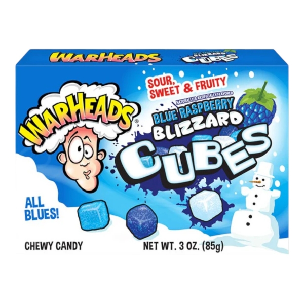 Warheads Blizzard Cubes (All Blues) 12x85gr