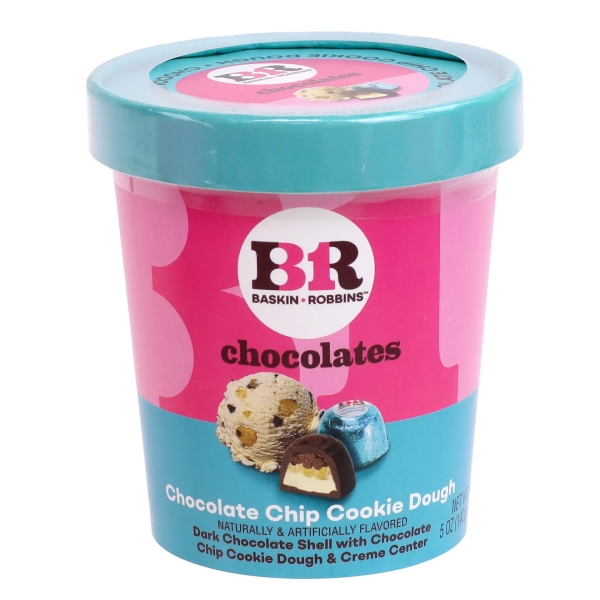 Baskin Robbins Chocolate Chip Cookie Dough Chocolates 6x142gr