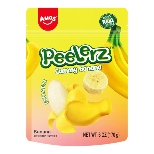 Amos Peelerz Gummy Banana 12x170gr