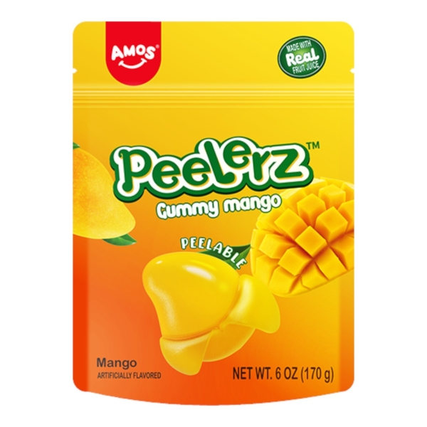 Amos Peelerz Gummy Mango 12x170gr