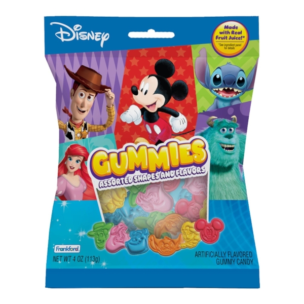 Disney Gummies Assorted Shapes and Flavors 12x113gr