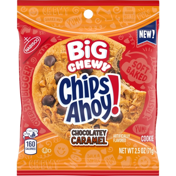 Chips Ahoy! Big Chewy Chocolatey Caramel Cookies 14x71gr