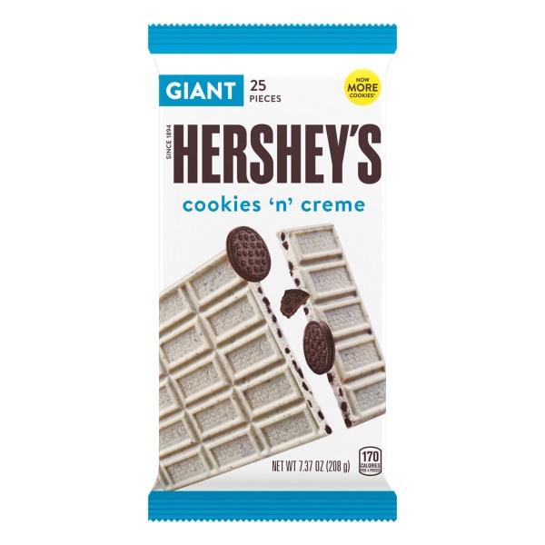 Hershey's Cookies 'n' Creme Giant Bar 12x208gr