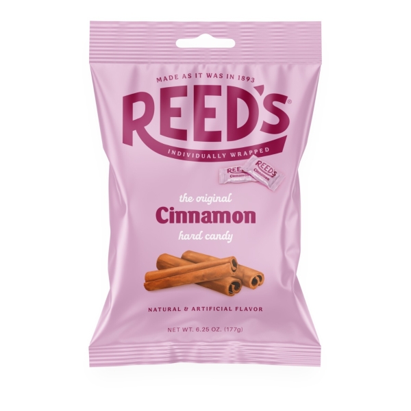 Reed's Bags Cinnamon Hard Candy 12x177gr