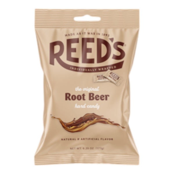 Reed's Bags Root Beer Hard Candy 12x177gr
