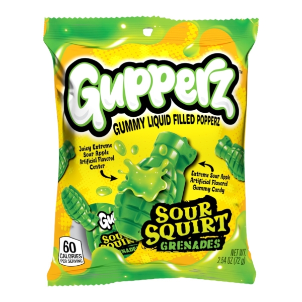 Gupperz Sour Squirt Grenades 12x72gr