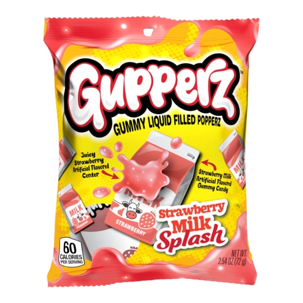 Gupperz Strawberry Milk Splash 12x72gr