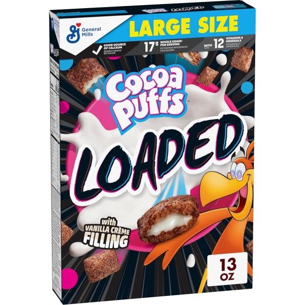 Cocoa Puffs Loaded Cereal 12x369gr