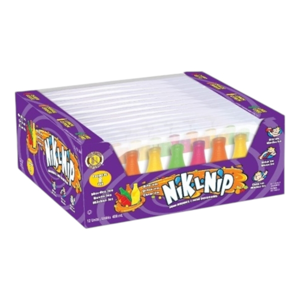 Nik-L-Nip Original Wax Bottles 8 Pack 12x79gr