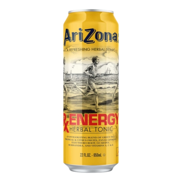 Arizona Iced Tea Rx Energy Herbal Tonic 24x650ml