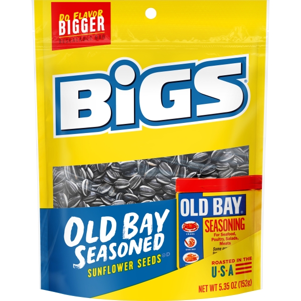 Bigs Old Bay Seasoned Sunflower Seeds 12x152gr
