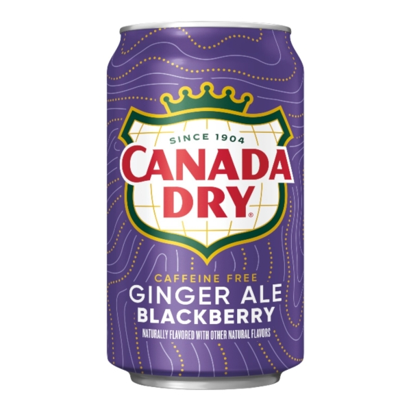 Canada Dry Blackberry Ginger Ale 12x355ml