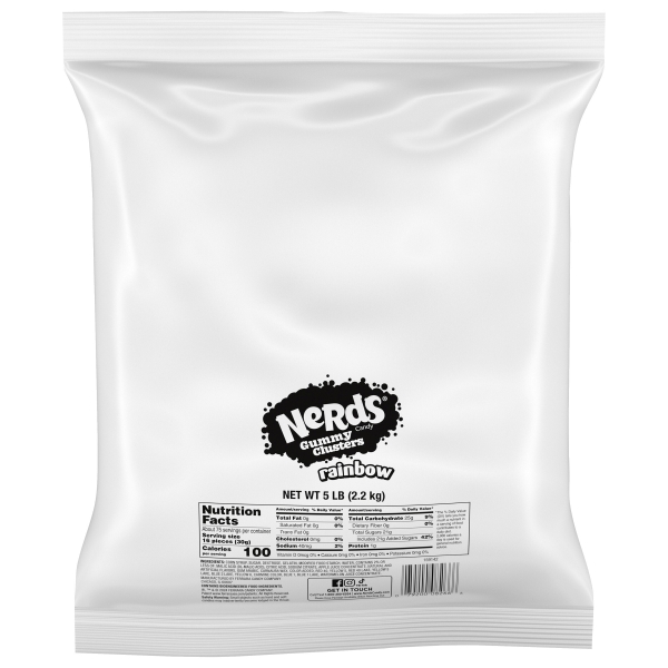 Nerds Rainbow Gummy Cluster Bulk 6x2270gr