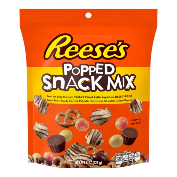 Reese's Snack Mix Popped Peg Bag 6x226gr