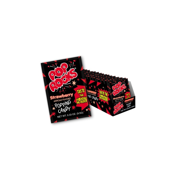 Pop Rocks Strawberry  24x10gr