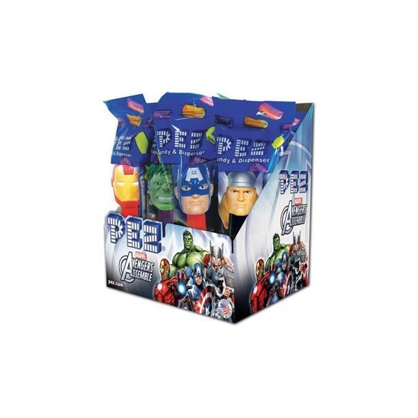 PEZ Marvel Poly Pack Assortment 12x16gr