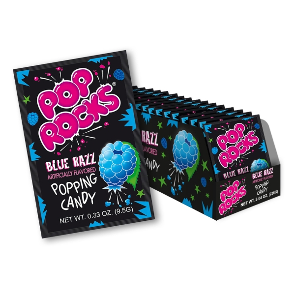 Pop Rocks Blue Razz  24x10gr