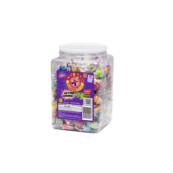 Cry Baby Extra Sour Bubble Gum Jar (200ct) 8x1.480gr