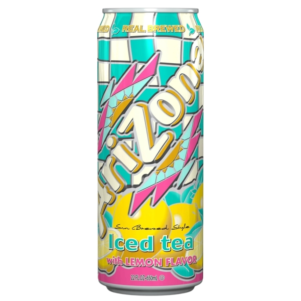 Arizona Iced Tea With Lemon Flavor 24x650ml