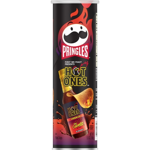 Pringles Los Calientes Barbacoa 14x156gr