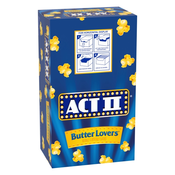 Act II  Micro Pop Butter Lovers 18x78gr