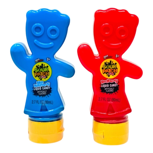Sour Patch Kids Liquid Candy Assorted (Red/Blue) 12x77gr