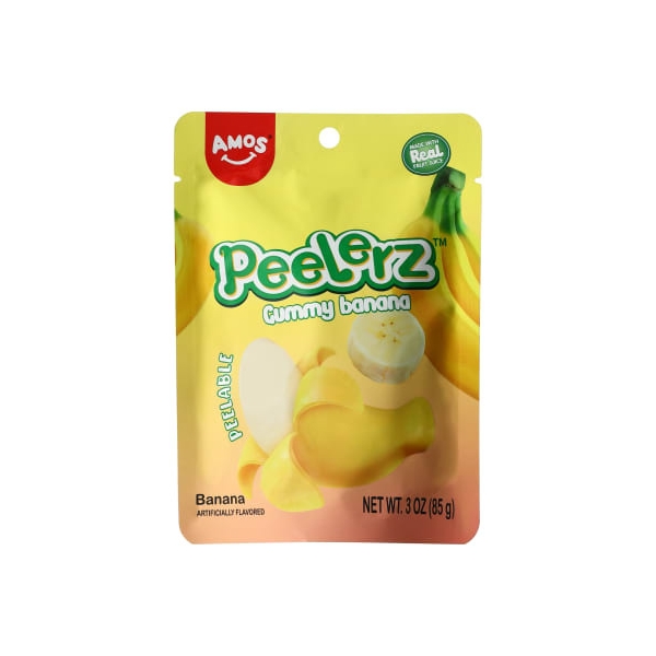 Amos Peelerz Gummy Banana 24x85gr