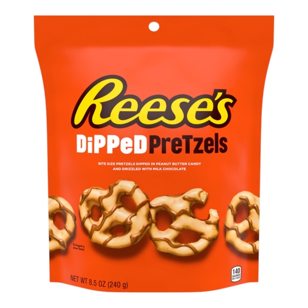 Reeses Dipped Pretzels Pouch 6x240gr