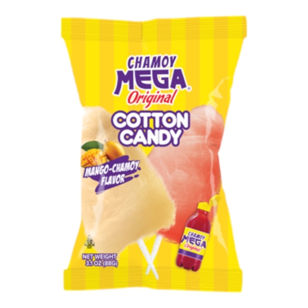 Mega Chamoy Cotton Candy 12x88gr